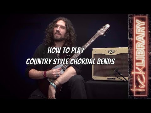 How To Play Country Style Chordal Bends | Nick Jennison | Guitar Lessons