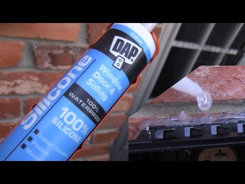 Product Demo: DAP Silicone sealant, clear