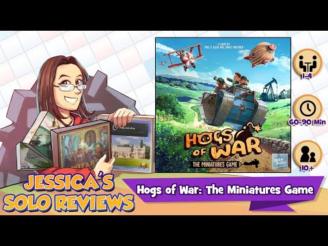 Jessica's Hogs of War: The Miniatures Game Solo Review