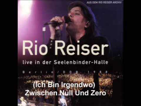 Rio Reiser  Live in der Seelenbinder  (Ich Bin Irgendwo) Zwischen Null Und Zero