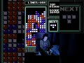 Dirtiest Tetris In NES Tetris
