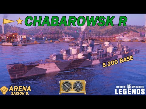 CHABAROWSK R - Alleine gegen ein ganzes Team - Arena Saison 8. - World of Warships Legends