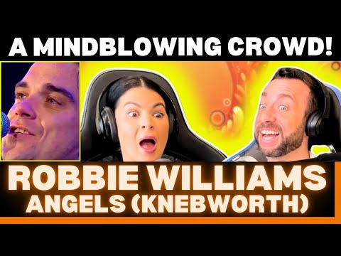 THIS WAS AN EPIC PERFORMANCE! First Time Hearing Robbie Williams - Angels Live at Knebworth Reaction