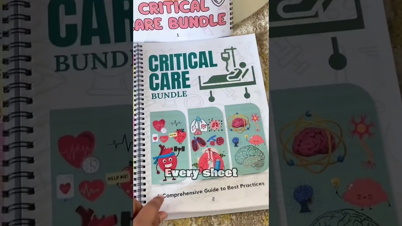 Critical Care Nursing Bundle | ICU Study Guide PDF | CCRN Exam Prep Notes