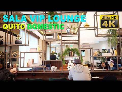 Sala VIP Lounge no Aeroporto Quito Mariscal Sucre - Doméstico