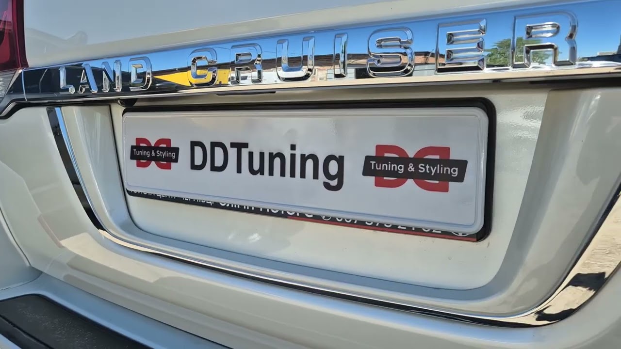 Рамка для Номерного Знака Стандарт Video 1