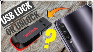 How to Lock or Unlock USB Drive ?  Any Android Device or Pc