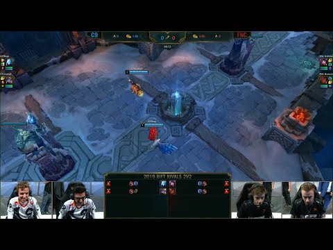 Licorice & Nisqy vs Rekkles & Nemesis - 2vs2 for side select | C9 vs FNC Rift Rivals 2019