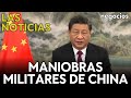 LAS NOTICIAS: China inicia maniobras militares, dramática alarma en Reino Unido y Putin advierte