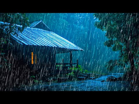 Rain Sounds for Sleep – Natural Rain and Distant Thunder for Sleep Therapy and Inner Calm