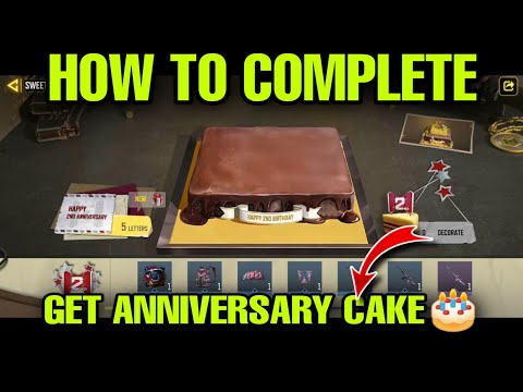 how to complete Sweet celebration event cod Mobile - how to collect anniversary cake pieces codm