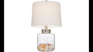 Glass Fillable Accent Lamp