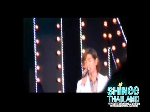 [Fancam] 101122 Onew Solo 'How deep is your love' - The 1st Fan Party in Thailand