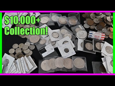 Monster SILVER COIN Collection Bought from a Subscriber!