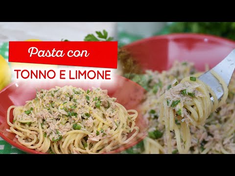 Spaghetti tonno e limone: un primo piatto fresco e veloce