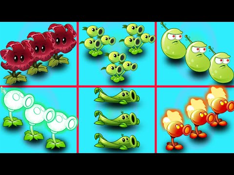 Team Meteor Flower Vs Radom 05 Team Plant - Who team Plant Will Win ? -PvZ 2 Discovery