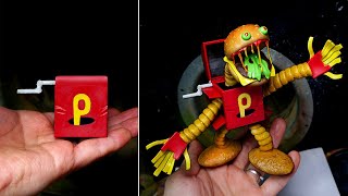 Making Lunch Boxy Boo Sculpture Timelapse [Project: Playtime] HAMBURGER