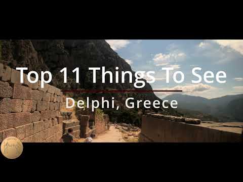 Top 11 Things To See in Delphi, Greece | Ancient Greece | 4K
