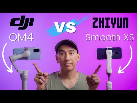 DJI OM4 vs Zhiyun Smooth XS | 2-axis vs 3-axis smartphone gimbals