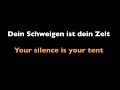 Wir sind Helden | Nur ein Wort | English Subtitles & Original Lyrics