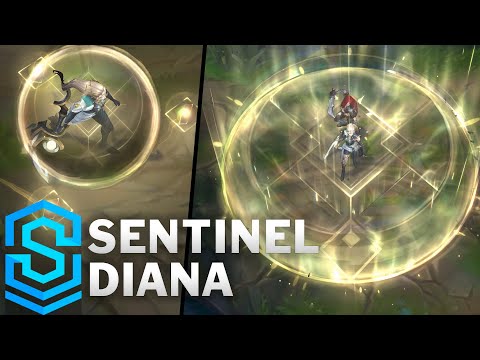Sentinel Diana Skin Spotlight - Pre-Release - League of Legends
