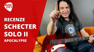 Video thumbnail for Recenze Schecter Solo-II Apocalypse Red Reign by Music City CZ