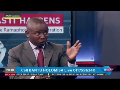 UDM leader Bantu Holomisa presents As It Happens on eNCA. Part 2