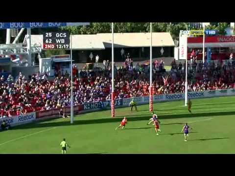 AFL 2011 Round 14 Western BullDogs Vs Gold Coast - Highlights.avi