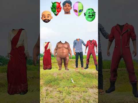 Bella ciao  song vs danching girl , fat dog & criminal and cute brother correct head matching -vfx