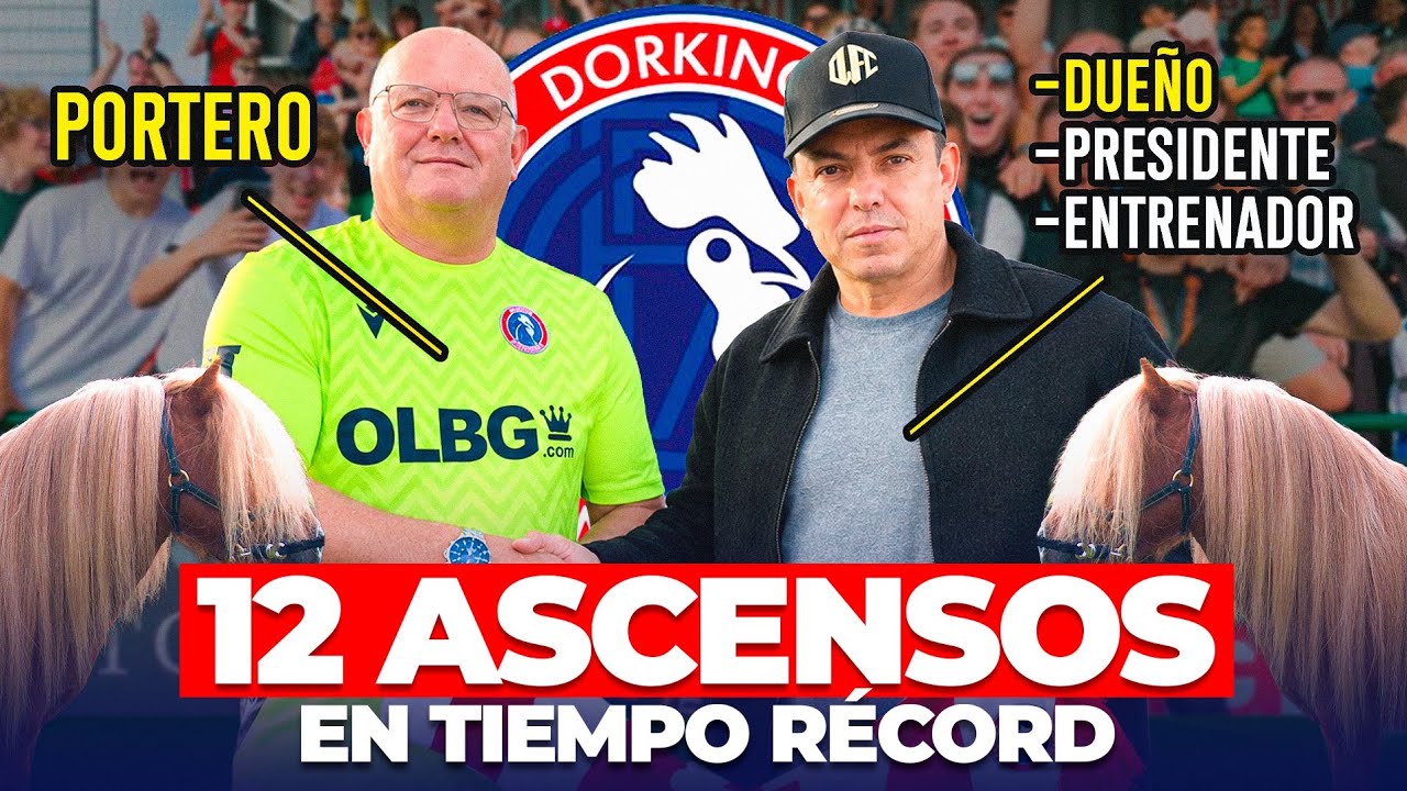 DORKING WANDERERS: EL DUEÑO-ENTRENADOR QUE LLEVA 12 ASCENSOS
