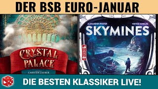 Euro Klassiker Januar:: Skymines & Crystal Palace - Live Let's Play inklusive Erklärung