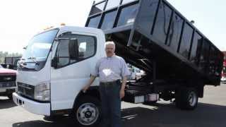 preview picture of video 'Town and Country Truck #5824: 2007 Mitsubishi Fuso FE180 16 Ft. Flatbed Dump Truck'