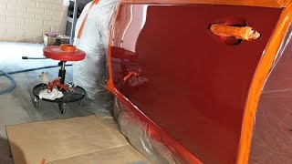 Spray Painting a Car at Home
