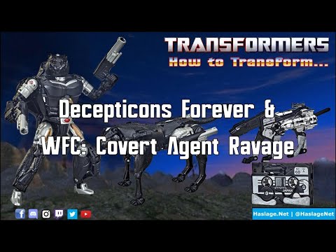 Transformers Generation One Covert Agent & Decepticons Forever Voyager Ravage
