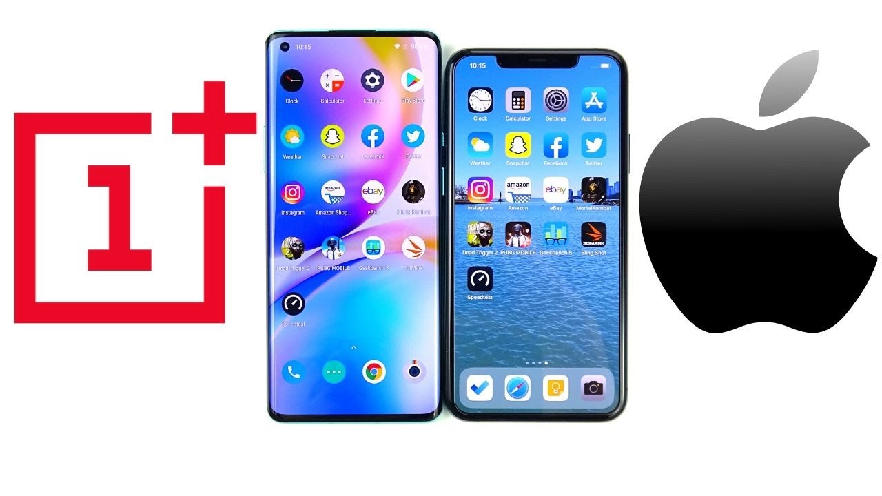 OnePlus 8 Pro vs iPhone 11 Pro Max Speed Test!