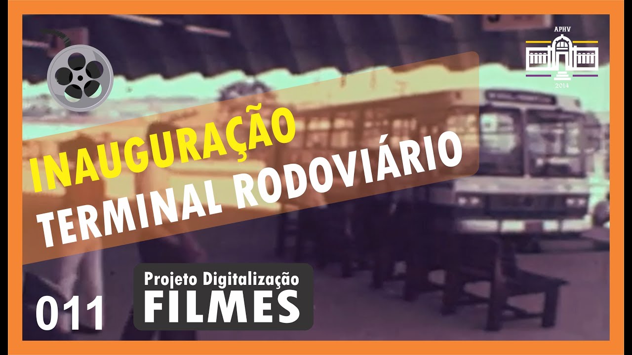 Inauguração do Terminal Rodoviário. Valinhos-SP, 1979. (#VD011)