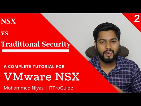 VMware NSX - NSX vs Network Security