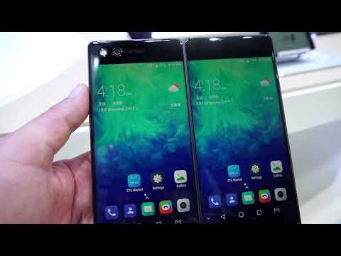 ZTE Axon M (Double Display Phone): First Look | Hands on | Launch| MWC 2018