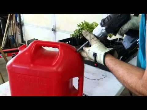 Vent a gas can