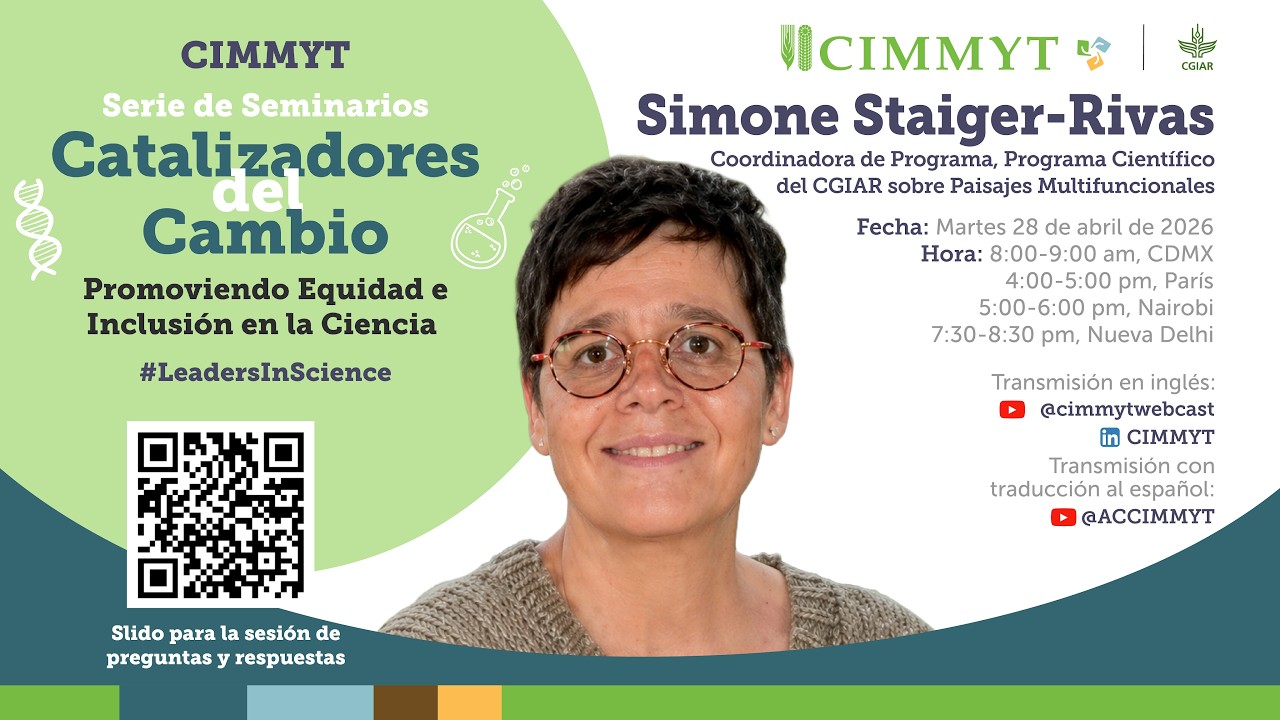 Catalizadores del Cambio:  Simone Staiger-Rivas