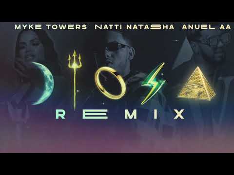 Myke Towers, Anuel AA & Natti Natasha - Diosa Remix (Official Music)
