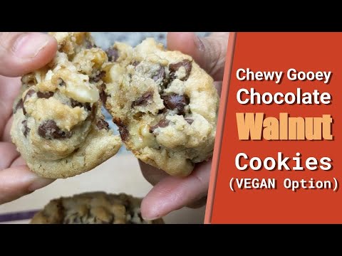 Famous Levain's CHOCOLATE CHIP WALNUT Cookies 🌰 | Berry Berry Life Vegan