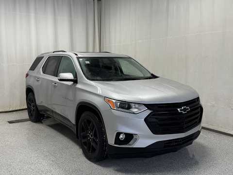 2018 Chevrolet Traverse AWD 4dr LT True North w/3LT in Gray for sale at Park Mazda in Sherwood Park, AB