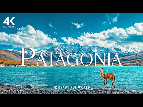 FLYING OVER PATAGONIA 4K UHD - Relaxing Music Along With Beautiful Nature Videos - 4K Video HD