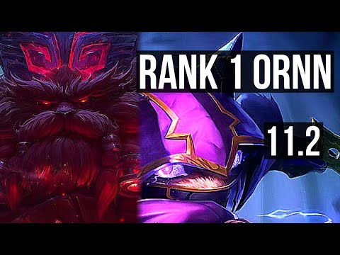 ORNN vs KENNEN (TOP) | Rank 1 Ornn, 5/1/5 | TR Grandmaster | v11.2