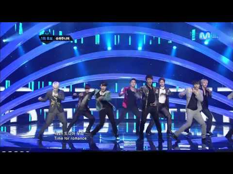 120712 Mnet M!CountDown Super Junior - Sexy, Free & Single