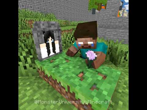 Love is Forever? - Sad Story - Monster School Minecraft Animation #shorts