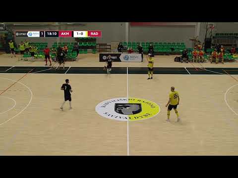 Optibet Futsal A Lyga: AKMENĖ – ŠSPC-RADVILIŠKIS