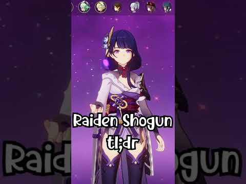 HOW TO RAIDEN SHOGUN - (Raiden tl;dr Guide) | Genshin Impact