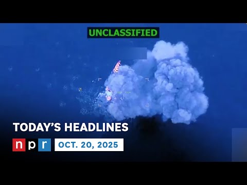 Colombia: Fishing Boat Destroyed In Latest U.S. Strike | NPR News Now